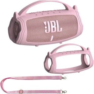 Silicone Case For JBL Charge 5 Protective Cover Shoulder Strap Portable